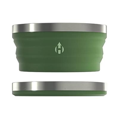 720 ML Collapsible Travel Bowl Silicone Pet Bowl with Lid Camping