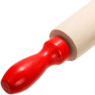 Webake wood tart tamper with Rolling pin for mini cheesecake pan