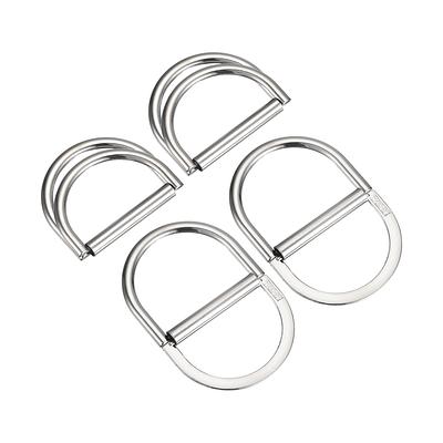 Double D-Ring Buckles, Adjustable Multi-Purpose D Rings for Clothing  Waistband Dress Straps Bags - Yahoo Shopping