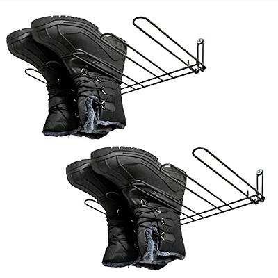 Boot Rack Wader Hanger Wall Mounted, Sturdy Metal Boot Organizer