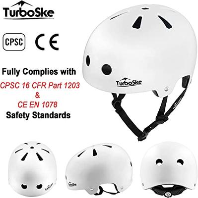 AKASO Ski Helmet for Men and Women, Snow Sport Helmet Ski Helmet for Youth  White-L