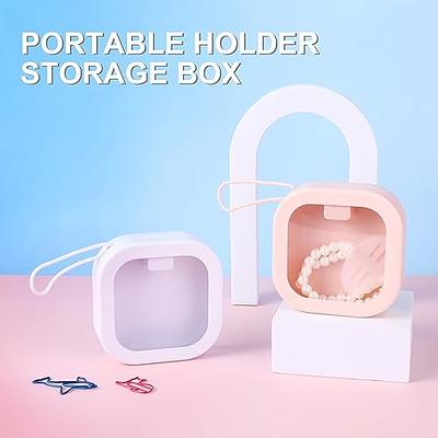 Girl Hair Accessories Storage Box Portable for Hair Pins Hair Bows