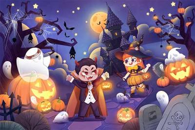 FINAL SALE* Lucy's Room Where the Monsters Roam Halloween Puzzle – Emerson  and Friends