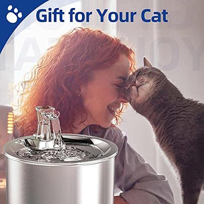 Automatic Pet Water Dispenser, Drinking Feeder Top Fill Water Feeding Easy  to Clean 4L Pet Water Fountain for Dogs Cats, Pet Supplies Puppy White