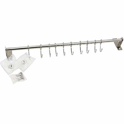 15pcs Chrome S Shape Hooks Kitchen Hanger Rack Clothes Hanging