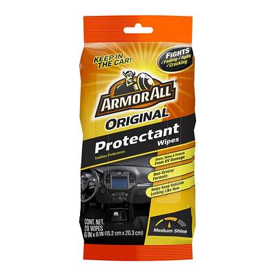 Armor All 30ct Leather Care Wipes Automotive Protector : Target