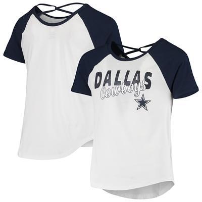 Men's '47 Navy Dallas Cowboys Wide Out Franklin Long Sleeve T-Shirt