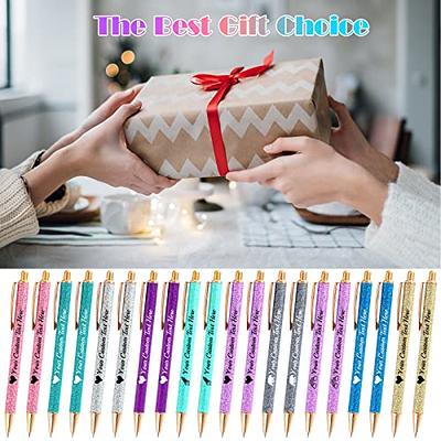 Qingxily Up to 300 Pcs Custom Pens Bulk,Personalized Pens with Free  Engraving,Customized Stylus Ballpoint Pens with Your Name,Text,Message for