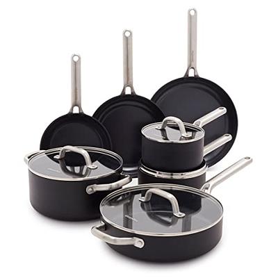 Chatham Black Ceramic Nonstick 15-Piece Cookware Set