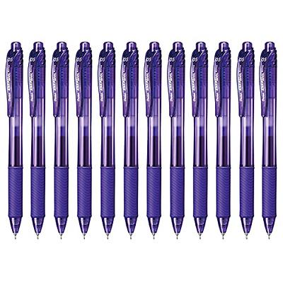 EnerGel-X Liquid Gel Pen Fine Line, Needle Tip - Assorted 8-Pack