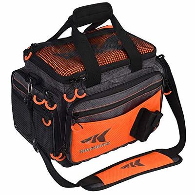 KastKing Fishing Gear & Tackle Bags, Saltwater Resistant Large Waterproof  Fishing Bag,Medium-Hoss(Without Trays, 15x11x10.25 Inches), Orange - Yahoo  Shopping