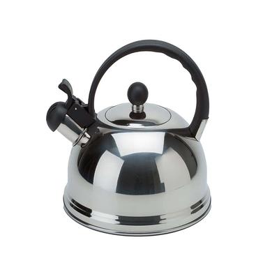 IKASEFU 85 OZ / 2.5 Liter Yellow Teapot Stove Top Whistling Tea