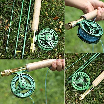Sougayilang Saltwater Freshwater Fly Fishing Rod with Reel Combo
