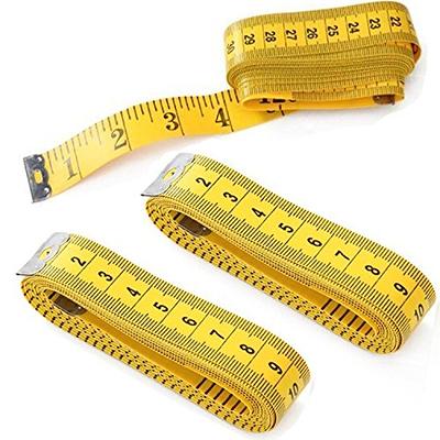 AKOAK 3 Count 300cm/120 Inch Double-Scale Soft Tape Measuring