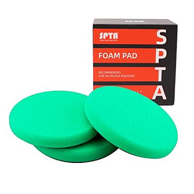 Buffing Sponge Pads , SPTA 5Pcs 6.5 Inch Face for 6 Inch 150mm Backing  Plate Compound , Cutting Polishing Pad Kit For Car Buffer Polisher  Compounding