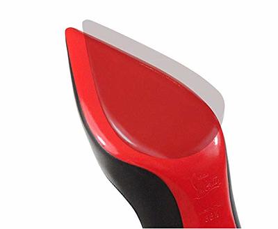 Sole Protector Crystal Sole Sticker for Red Bottom Shoes, 4 Pack(4inx5in)  Cystal Clear, 4 Pack(4INx5IN) Cystal Clear : : Clothing, Shoes &  Accessories