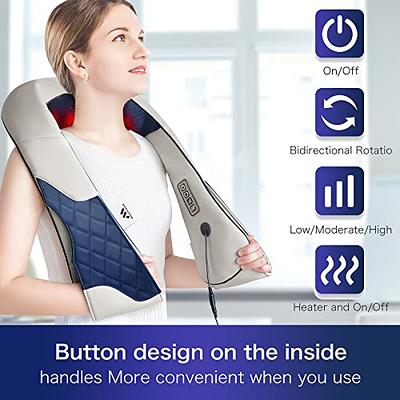 Neck and Back Massager with Handles @