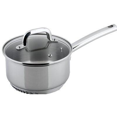 Cuisinart Contour Stainless 1 Quart Saucepan with Cover