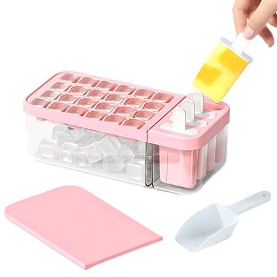 Cheap with Lid and Bin Freezer Container Popsicle Molds Ice Pop Maker Ice  Cube Tray Ice Lolly Tool