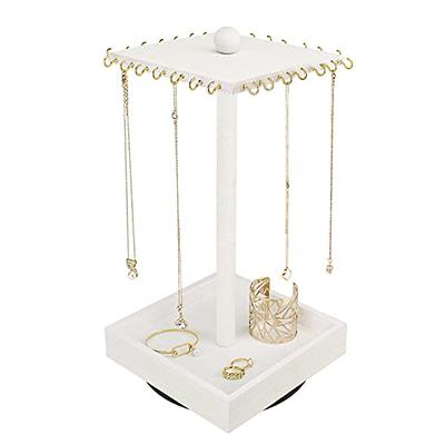 Ikee Design 4 Tier Bars Bracelets Jewelry Stand, Metal Type