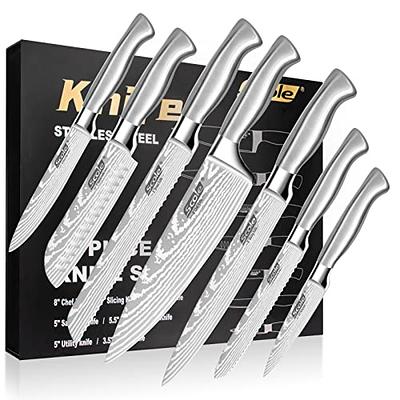  Brewin Professional Kitchen Knives, 3PC Chef Knife Set Sharp  Knives Carving Sets for Kitchen High Carbon Stainless Steel, Japanese  Cooking Knife with Gift Box: Home & Kitchen