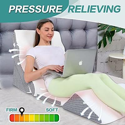 Bed Wedge Pillows Leg Super-large Elevation Reading Pillow & Back