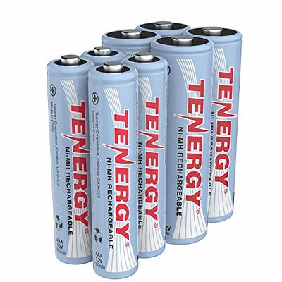 Tenergy Premium PRO Rechargeable AA and AAA Batteries Combo, High