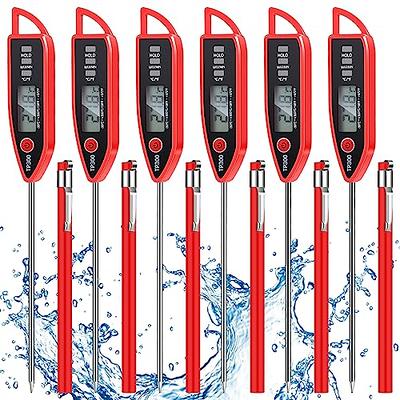 Meat Thermometers For Grilling, Meat Thermometer Digital, Meat Thermometer,  Digital Meat Thermometer With Probe, Waterproof Kitchen Instant Read Food  Thermometer For Cooking Baking Liquids Candy Grilling Bbq Air Fryer, Kitchen  Accessaries 