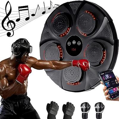 Boxing Machine, Smart Boxing Machine Wall Mounted with Music Light and  Boxing Gloves,for Children, Youth and Adults for Home Exercise/Boxing