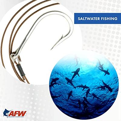 American Fishing Wire Tooth Proof Stainless Steel Leader Wire 30ft