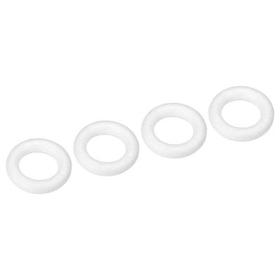 1.1 Inch Foam Wreath Forms Round Craft Rings for DIY Art Crafts Pack of 4 -  White - Yahoo Shopping