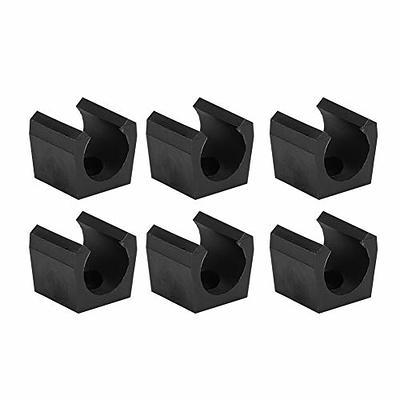 Ejoyous Billiard Pool Holder, 6 Pieces Wall Mount Pool Cue Rack Plastic  Billiard Stick Clip Holder Pool Table Accessories for Game Room Pool Bar  Club, Fishing Rod Organizer Carrier for Wall 