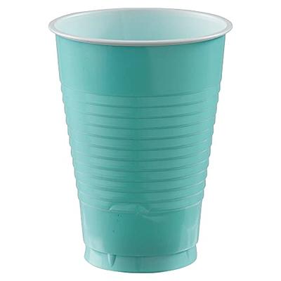 Amscan 436811 Plastic Cups, 12 Oz, Kiwi Green, 50 Cups Per Pack, Case Of 3  Packs