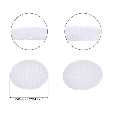 Self Adhesive Dots 40mm Diameter Hook and Loop Tapes Coins White Nylon 24  Pairs - Yahoo Shopping