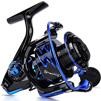 Sougayilang Spinning Reel 12+1BB Smooth Powerful Ultralight Fishing Reels 