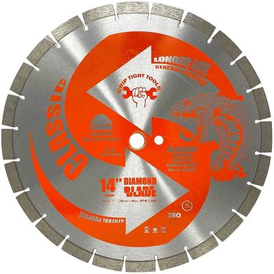 GRIP TIGHT TOOLS 7 in. Professional Segmented Cut Diamond Blade for Cutting  Granite, Marble, Concrete, Stone, Brick and Masonry (3-Pack) B1527-3 - The  Home Depot