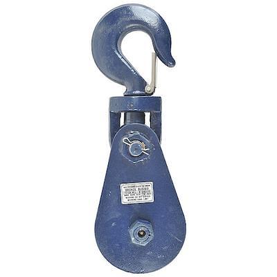 Koch Industries Heavy Hook Block, 3 in. Diameter Sheave, 5/16 in