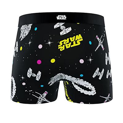 CRAZYBOXER Star Wars Blue Men's Boxer Briefs (Pack 5) at  Men's  Clothing store