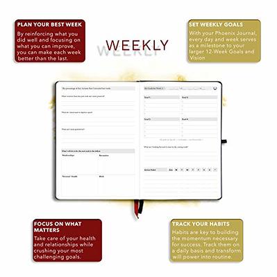 The Phoenix Journal - Best Daily Goal Planner, Organizer