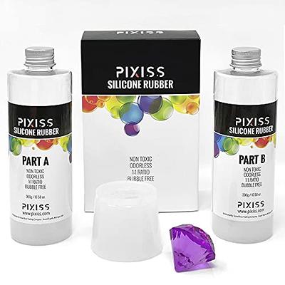 Pixiss Premium Epoxy Resin 2 Gallon Kit - Safe, Bubble-Free Easy for  Beginners