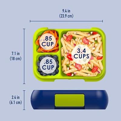 Bentgo Kids' Snack Leak-proof Storage Container Green/navy : Target