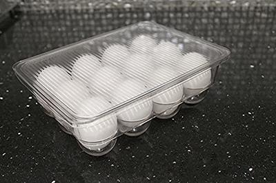 Homz 15.5 Qt Plastic Stackable Storage Containers with Lids, Clear (4 Pack)  