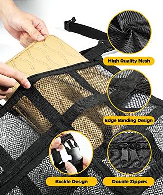 Car Ceiling Cargo Net Pocket  Strengthen Load-Bearing SUV Travel