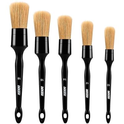 5Pcs Car Detail Brush Wash Auto Detailing Cleaning Kit Engine Wheel Brushes  Set