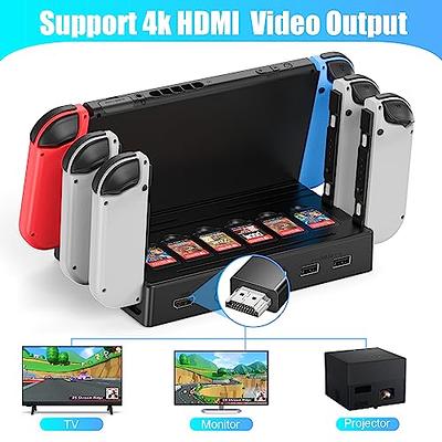 BSSING TV Dock Station for Switch/Switch OLED,Replacement for Official  Switch Dock,Switch Docking Station Support 4K HDMI Output with Type-C  Charging