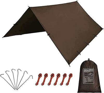 2-Person Camping Tent Tarp Multi-Purpose All-Weather Proof Poly Tarpaulin  Tent Cover Tarp CX099CP-TP - The Home Depot