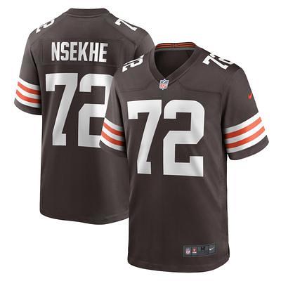 Men's Nike Cleveland Browns Brown Custom Game Jersey