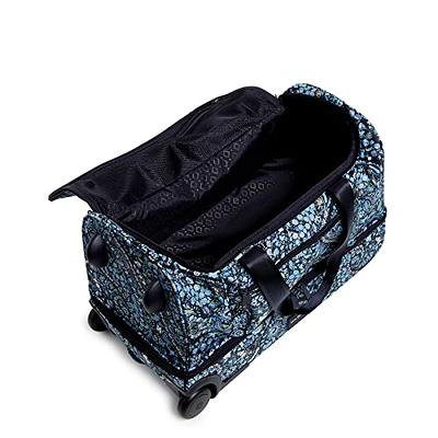 Vera Bradley Rolling Duffel Bag-Tranquill Medallion