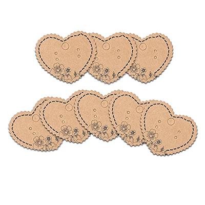 Jewelry Display Card Wood Tags Bracelet Display Cards Blank Unfinished Wood Necklace  Card Holder Hanging Cards Earrings Showing Tags (3.94x2.87 in, 20 Pcs) -  Yahoo Shopping