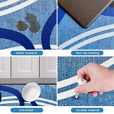 Artnice Anti-Fatigue Kitchen Mats 1 Piece, Modern Abstract Design Kitchen  Floor Mats Non Slip,Memory Foam Standing for Stand up Desk,Anti Fatigue Floor  Mat for Office Workshop Standing Sink,Blue - Yahoo Shopping